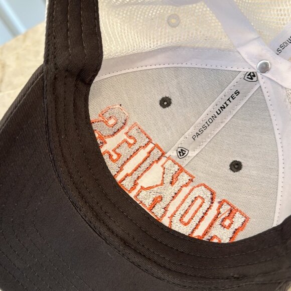 Virginia Tech Hokies Top of the World Classic Arch Trucker Snapback Hat - Picture 4 of 5